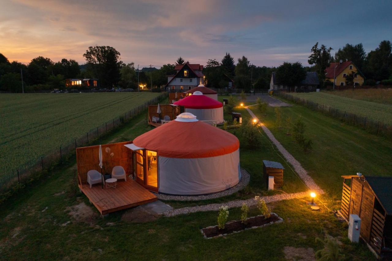Izera Glamping Adults - Luksusowe Jurty&Spa Gajowka (Lower Silesia) Exterior foto