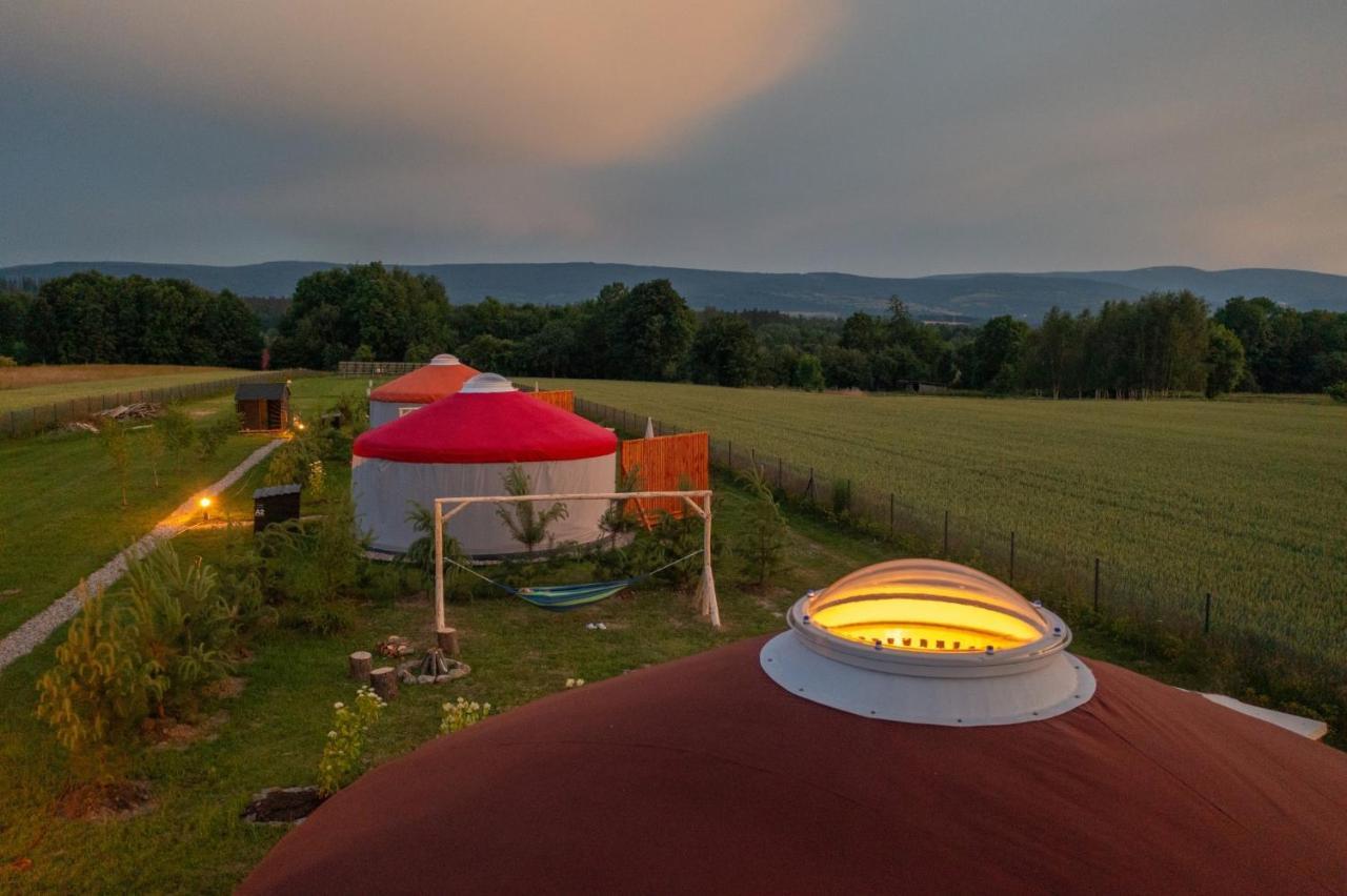 Izera Glamping Adults - Luksusowe Jurty&Spa Gajowka (Lower Silesia) Exterior foto