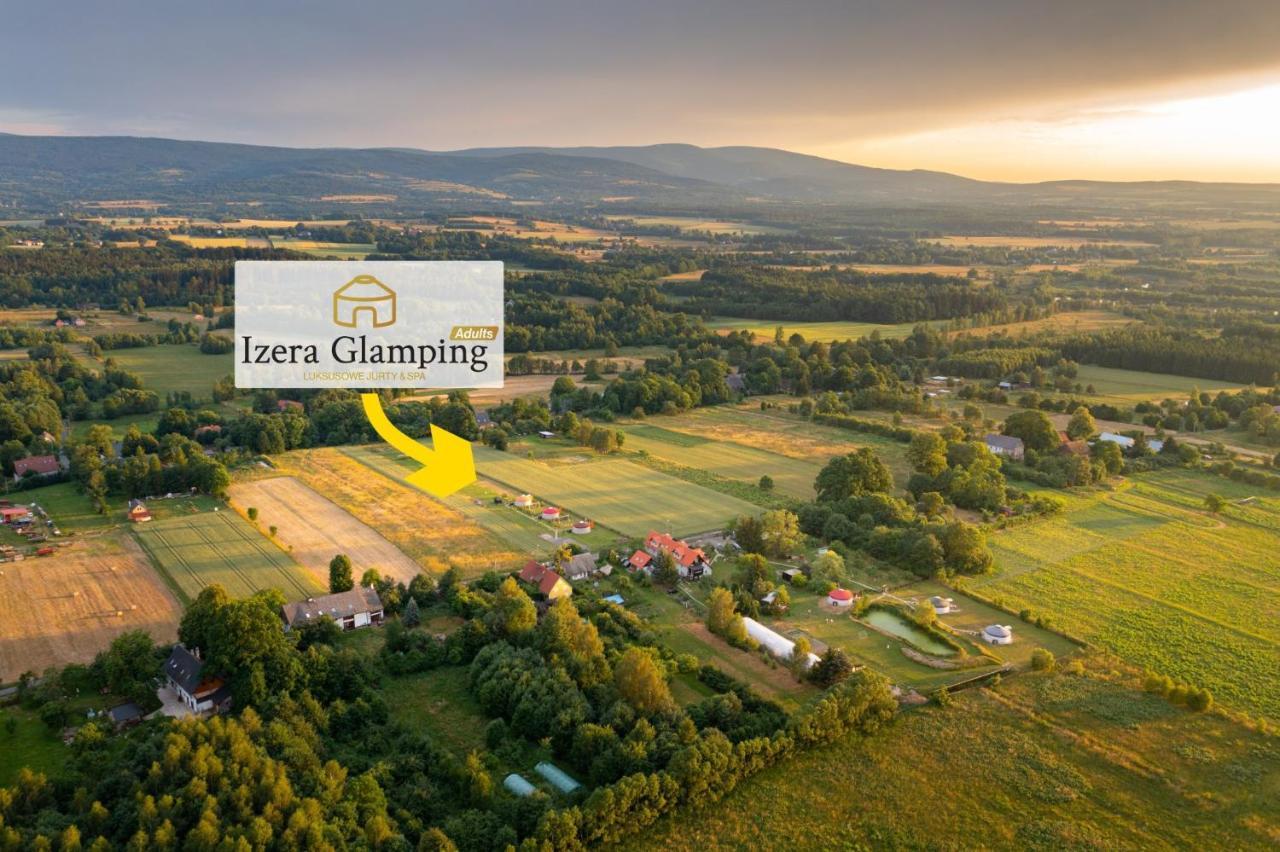 Izera Glamping Adults - Luksusowe Jurty&Spa Gajowka (Lower Silesia) Exterior foto